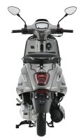 Motorroller Napoli 125 ccm 85 km/h Euro 5+ silber-schwarz