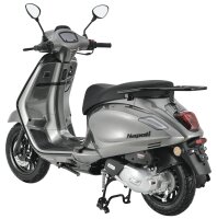 Motorroller Napoli 125 ccm 85 km/h Euro 5+ silber-schwarz