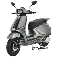 Motorroller Napoli 125 ccm 85 km/h Euro 5+ silber-schwarz