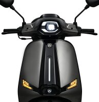 Motorroller Napoli 125 ccm 85 km/h Euro 5+ silber-schwarz