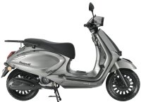 Motorroller Napoli EURO5/EURO5+ silber-schwarz