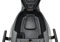 Motorroller Napoli 50 ccm 45 km/h Euro 5 silber-schwarz inkl. Topcase