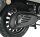 Motorroller Napoli 50 ccm 45 km/h Euro 5 silber-schwarz inkl. Topcase