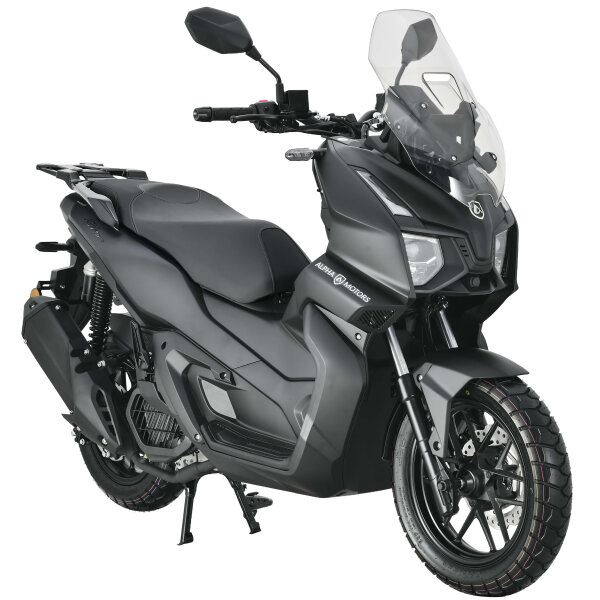 Motorroller ADV X-treme 125 ccm 90 km/h EURO 5+ schwarz