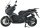 Motorroller ADV X-treme 125 ccm 90 km/h EURO 5+ schwarz