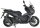 Motorroller ADV X-treme 125 ccm 90 km/h EURO 5+ schwarz