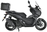 Motorroller ADV X-treme 125 ccm 90 km/h EURO 5+ schwarz inkl. Topcase