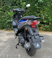 Motorroller Mustang FI 50 ccm 45 kmh EURO 5 blau-grau - 32 km