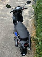 Motorroller Mustang FI 50 ccm 45 kmh EURO 5 blau-grau - 32 km
