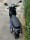 Motorroller Mustang FI 50 ccm 45 kmh EURO 5 blau-grau - 32 km