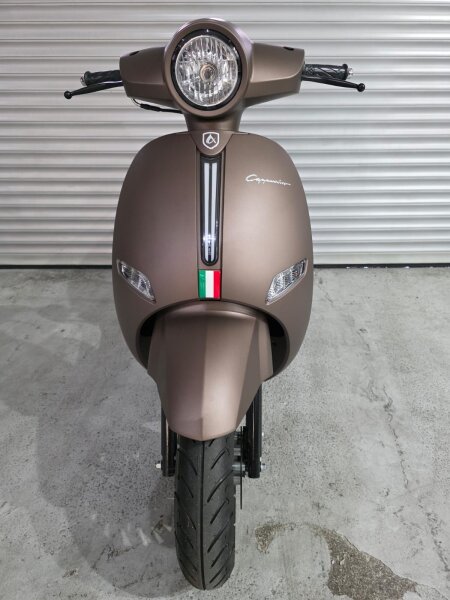 Motorroller Cappucino 125 ccm 85 km/h EURO 5+ mattbraun - 73 km