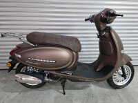 Motorroller Cappucino 125 ccm 85 km/h EURO 5+ mattbraun - 73 km