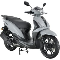 Motorroller Libero 125 ccm 90 km/h 16-Zoll schwarz-grau