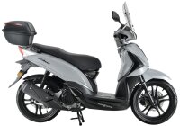 Motorroller Libero 125 ccm 90 km/h 16-Zoll schwarz-grau