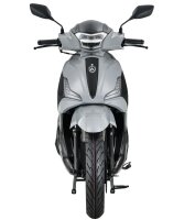 Motorroller Libero 125 ccm 90 km/h 16-Zoll schwarz-grau