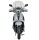Motorroller Libero 125 ccm 90 km/h 16-Zoll schwarz-grau