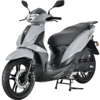 Motorroller Libero 125 ccm 90 km/h 16-Zoll schwarz-grau