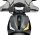 Motorroller Libero 125 ccm 90 km/h 16-Zoll schwarz-grau
