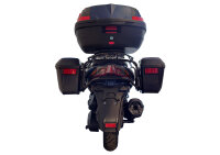 Sidecases + Gepäckträger Sport Cruiser 22/300 blau