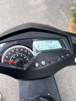 Motorroller Mustang FI 125 ccm 85 km/h EURO 5+ blau-grau