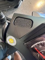 Motorroller Mustang FI 125 ccm 85 km/h EURO 5+ blau-grau