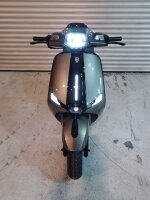 Motorroller Napoli 50 ccm 45 km/h EURO 5 silber-schwarz - 20 km