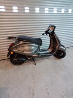 Motorroller Napoli 50 ccm 45 km/h EURO 5 silber-schwarz - 20 km