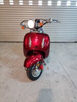Motorroller Retro Firenze 125 ccm 85 km/h EURO 5+ weinrot - 41 km