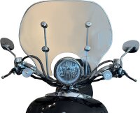 Windschild Retro inkl.Halterung